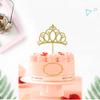 BoningNEW Cupcake Toppers with Gold Glitter Crowns view 4