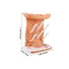 Baby Bottle Drying Rack and Organizer, Orange Plastic view 2