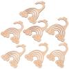 Warmhm Wooden Baby Clothing Size Dividers, 7-Piece Set view 1