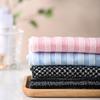 3-Piece Exfoliating Shower Towel Set, Quick-Drying Back Scrubber (Black) view 3