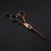OLSKF UH 6-Inch Professional Japanese 440C Bronze Phoenix Hair Cutting and Thinning Scissors view 4