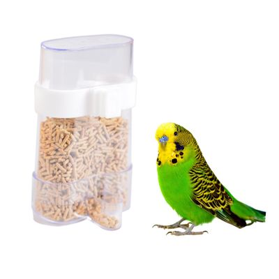 BUGUUYO Thicker Bird Feeder Cup for Parrots