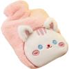 Hot Water Bottle with Plush Cover, Cute Heating Pad view 1