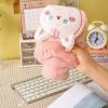 Hot Water Bottle with Plush Cover, Cute Heating Pad view 2