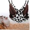 Yardwe Cotton Hamster Hammock for Rabbits and Hamsters, Warm Double-Layer Small Pet Hammock view 2