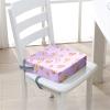 Surwin Non-Slip Booster Seat for Children with Safety Buckle, Washable and Foldable, 3D Butterfly, Purple, 40 x 40 x 10 cm view 1