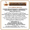Decaffeinated Ground Coffee for Moka, Colombia Medex, 250 g – Single-Origin Coffee view 2