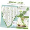 BESTonZON Four-Layer Cotton Muslin Baby Bath Towel, 110 x 110 cm, for Newborns view 3