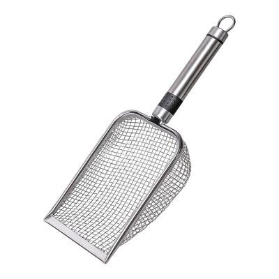 FVPKYUR 28.5 x 10 x 5 cm Stainless Steel Cat Litter Scoop