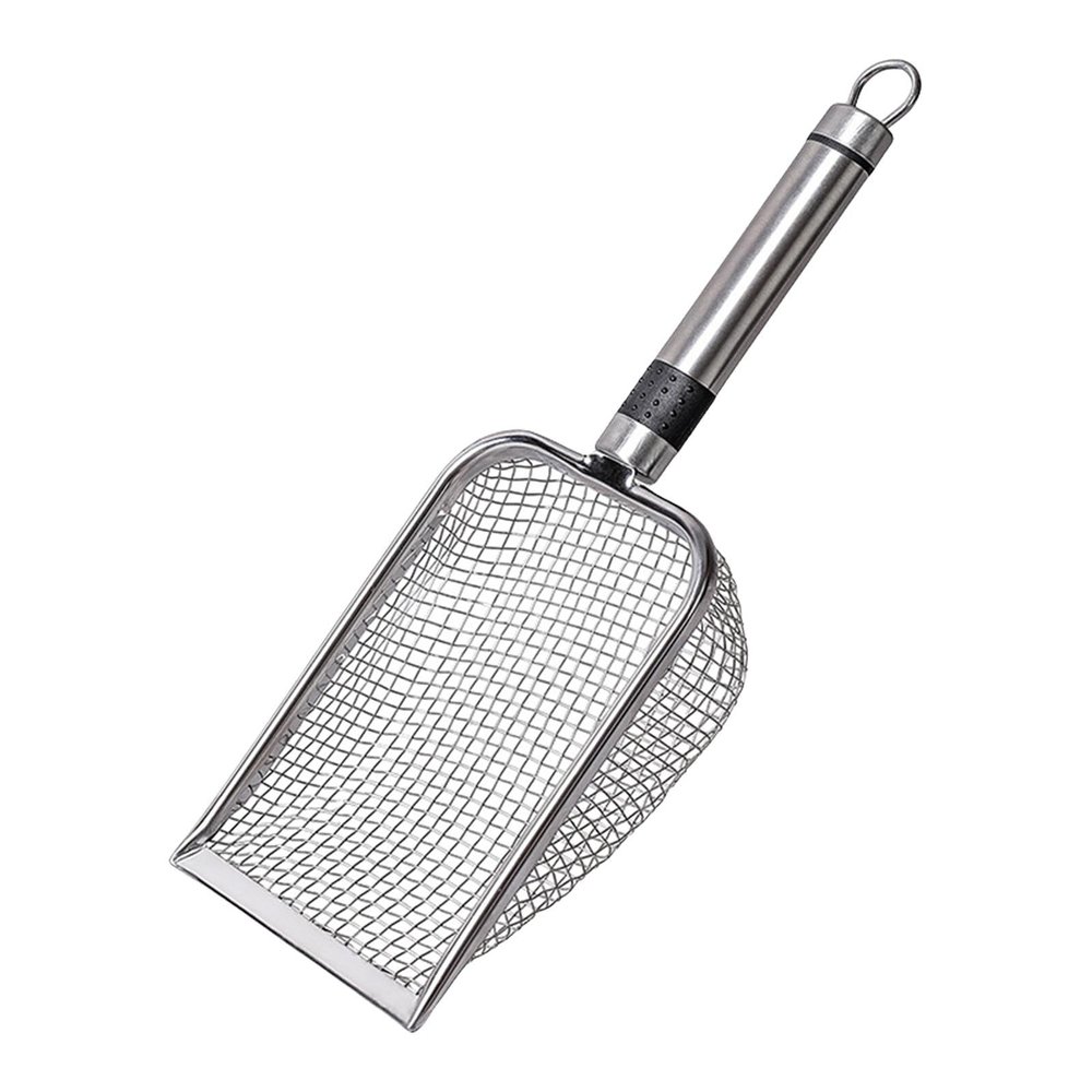 FVPKYUR 28.5 x 10 x 5 cm Stainless Steel Cat Litter Scoop