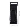 Stroller Clip Hooks, 2-Piece Alloy Set, Black view 2
