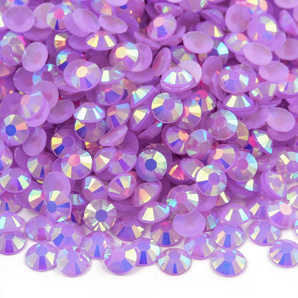 BlinginBox Jelly Light Amethyst AB Rhinestones, 2,000 pcs., 5 mm