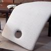 LDLCYCN 7 cm Thick Massage Table Topper with Elastic Straps, White/B, Square Head with Holes, 70 × 190 cm view 1