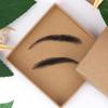 False Eyebrows for Women, 1 Pair Handmade Reusable Lace Eyebrows, Breathable Crochet Eyebrows for Women and Men view 3