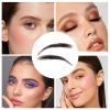 False Eyebrows for Women, 1 Pair Handmade Reusable Lace Eyebrows, Breathable Crochet Eyebrows for Women and Men view 4