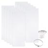 NICENEEDED 10-Pack 15.7 x 5.9 in Pet Cage Liners with 50 Stainless Steel Cable Ties view 1