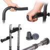 Ergonomic Adult Crutches, Shock-Absorbing Forearm Crutches with Arm Support, Double-Adjustable Aluminum, Made in China – Journey Keep it in view 3