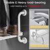 LSHYYDS Wall-Mounted Folding Shower Seat, Non-Slip, up to 150 kg view 4