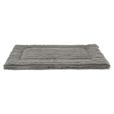 TRIXIE Lonni Ribbed Velvet Mat, Gray