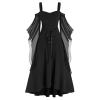 FASLOLSDP Women's Medieval Renaissance Maxi Dress view 1