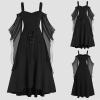 FASLOLSDP Women's Medieval Renaissance Maxi Dress view 2