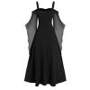 FASLOLSDP Women's Medieval Renaissance Maxi Dress view 3