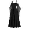 FASLOLSDP Women's Medieval Renaissance Maxi Dress view 4