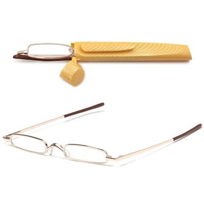 ABETOS Slim Reading Glasses Metal Ultra-Light