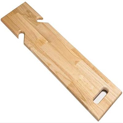 Wooden Transfer Board for Patients, Seniors, and People with Disabilities