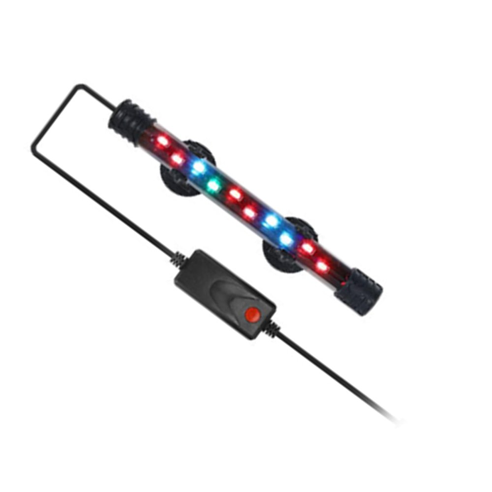 Full-Spectrum Submersible LED Aquarium Light for Freshwater and Saltwater Aquariums, 10 LEDs