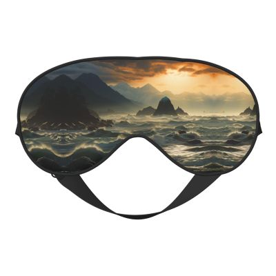 Mountains Meet The Sea Double-Sided Sleep Mask