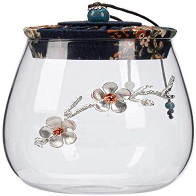 Glass Pet and Human Ashes Urn