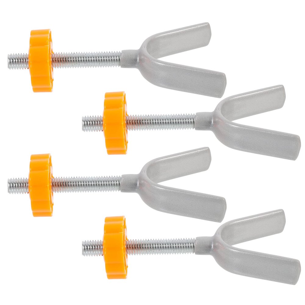 MOBUTOFU Y-Shaped Stair Railing Adapters, 4 Pieces, for Child Safety Gates and Pet Gates