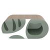 Cenz-888 Round Corrugated Cat Scratcher Runway view 1