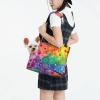 Rainbow Flower Print Pet Carrier for Small Dogs, Cats & Rabbits view 2