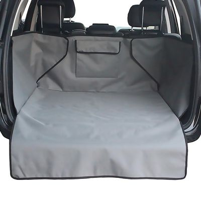Trunk Protector for Dogs with Side and Loading Edge Protection for BMW X4 2 (II) G02 I 2018–2024, Waterproof and Scratch-Resistant Dog Car Trunk Cover, 175 × 105 cm, Gray