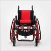 PNAJFUEL Lightweight Portable Wheelchair, Ultralight Aluminum Quick-Release Rear-Wheel Shock-Absorbing Trolley view 4