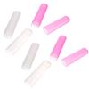 FRCOLOR Portable Plastic Toothbrush Case, 4-Pack view 1