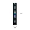 Lotsdonxia Adhesive LCD Thermometer Strips, 10–40°C, 4-Pack view 2