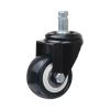 5-Piece 2-Inch Universal Office Chair Caster Wheels, M11 Clip Spring, Brake (A-Brakes-M11) view 1