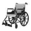 Lightweight Folding Self-Propelled Wheelchair with Armrests, Backrest and Footrests view 1