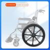 Lightweight Folding Self-Propelled Wheelchair with Armrests, Backrest and Footrests view 3