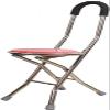 ALDDPWE Chair, Crutches for Seniors, Walking Stick, Folding Tripod Stool, Retractable Triangular Stool, Crutch Gift view 2