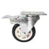 1-Piece 3-Inch Double-Bearing Universal Caster Wheel with Brake view 3