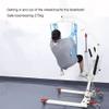 Deluxe Padded Patient Lift Sling with Head Support, Split-Leg, Toileting, Size L view 3