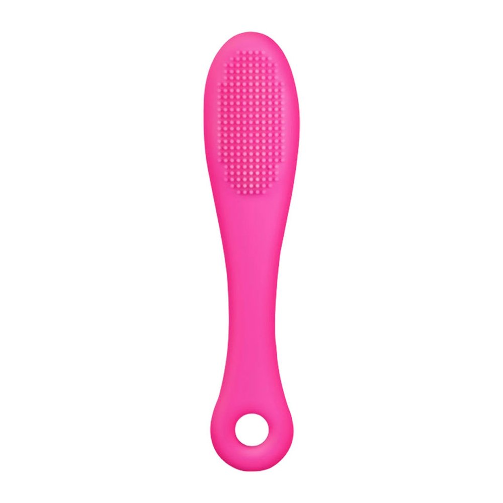Cat Chin and Finger Brush with Soft Silicone Bristles