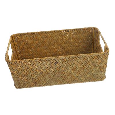 Rattan Storage Baskets with Handles