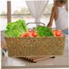 Rattan Storage Baskets with Handles view 2