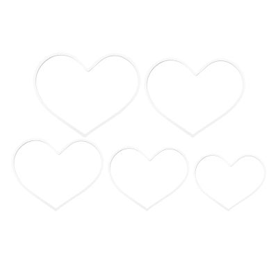 Heart-Shaped Floating Plant Ring - 5 Pack