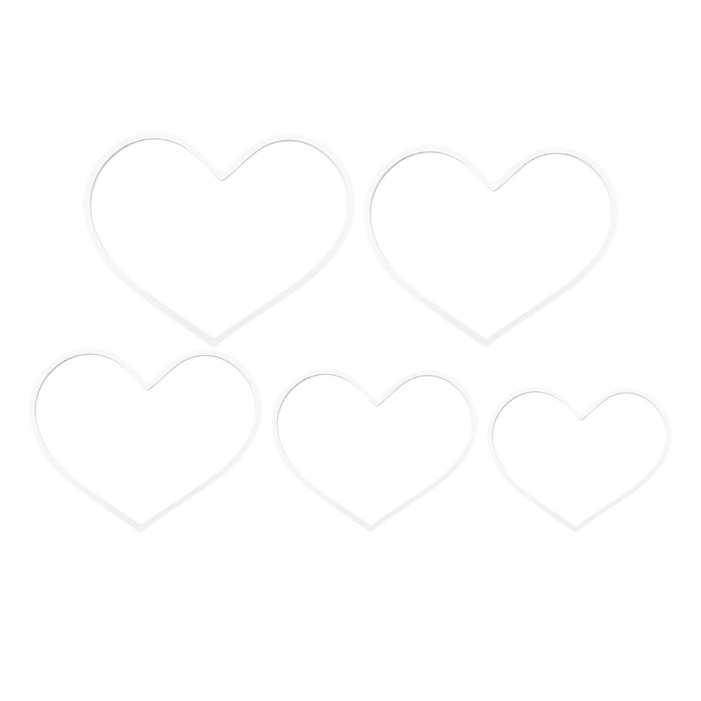 Heart-Shaped Floating Plant Ring - 5 Pack